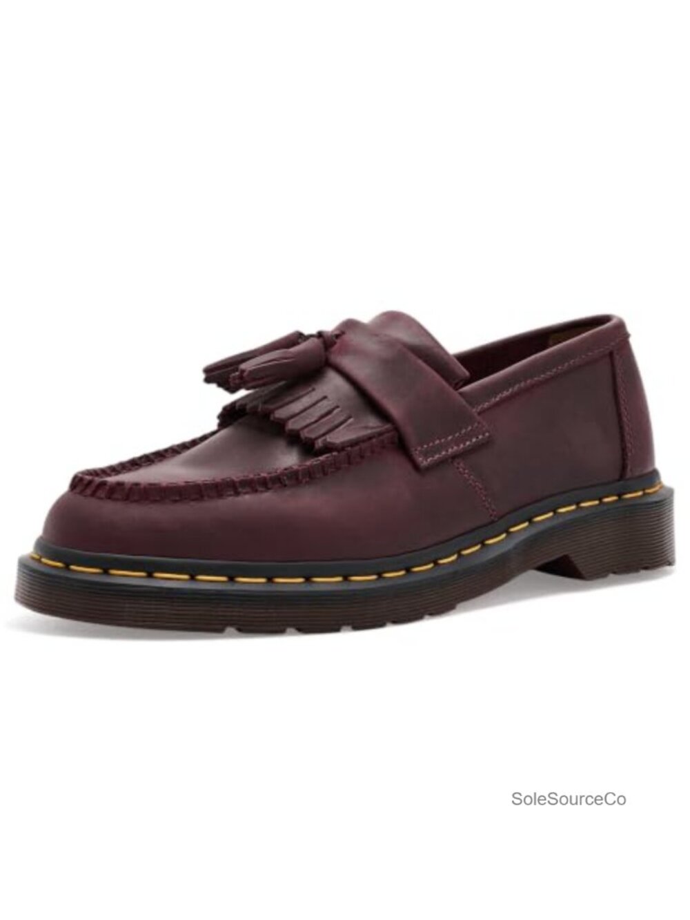Dr. Martens Adrian Tassel Slip-On Loafer Crazy Horse Leather Goodyear Welted
